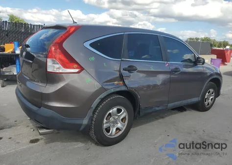 2013 Honda Cr-V Lx из США, поврежденный, VIN 3CZRM3H36DG703142